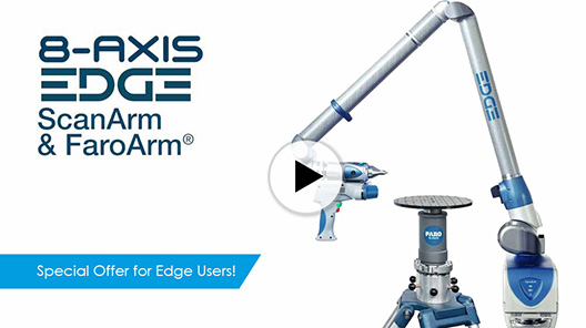 FARO® 8-Axis Quantum FaroArm® and ScanArm