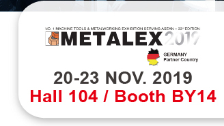 METALEX 2019 Hall104 / Booth BY14