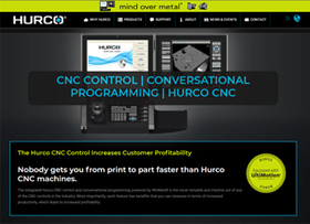 Announcing the launch of our new Hurco website