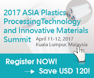  2017 ASIA Plastics Processing Technology and Innovative Materials Summit