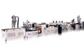 Hollow profile sheet extrusion line