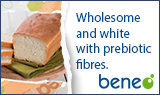 Delicious white bread with prebiotic fibres