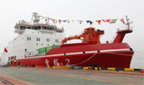 阿克苏诺贝尔助力中国科考破冰船“雪龙2”号破冰前行