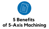 Five benefits of 5-axis machining