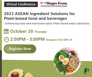 2022 ASEAN Ingredient Solutions for Plant-based Food and Beverages