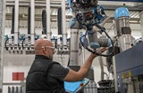 Cobot deployment for injection molding