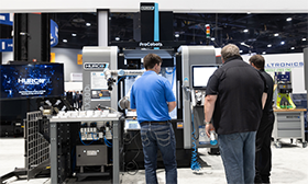 Hurco Automation Demonstrates “No Robot Programming” for High-Mix Manufacturing