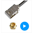 MHF® I LK / 带锁扣功能的极细 RF同轴连接器 | I-PEX
