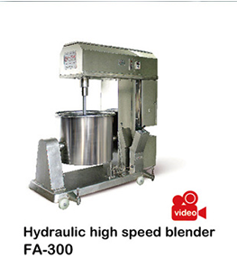 Hydraulic high speed blender FA-300