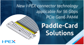 适用于 56Gbps PAM4 / PCIe Gen6 PAM4 的Paddle-Card 解决方案