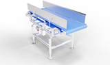 Hygienic weigh feeder for high accuracy weighing