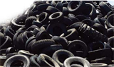 Carbon black recycled from waste tyres