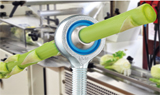 Lubrication-free rod ends: plastic-metal hybrid for higher loads in the food sector