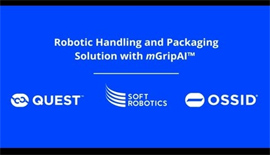 Integrated robotic solution for primary food packaging
