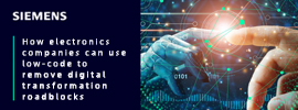 How electronics companies can use low-code to remove digital transformation roadblocks