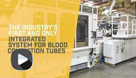 Husky injection system for blood collection tubes