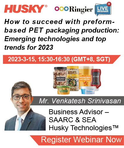 Webinar | How to succeed with preform-based PET packaging production: Emerging technologies and top trends for 2023